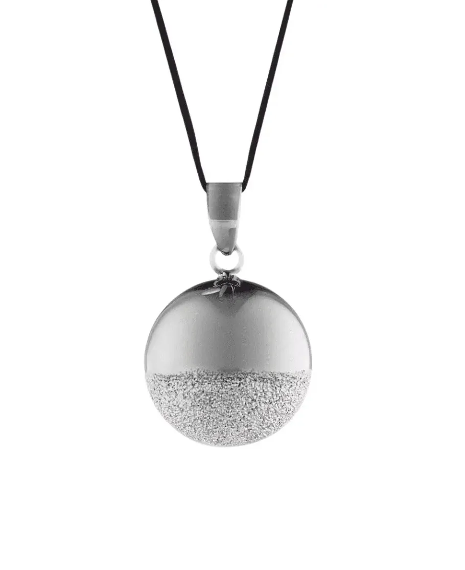 Cache Cœur Bolas De Grossesse | Bolas De Grossesse-Bola de grossesse Sphere Black Rhodium