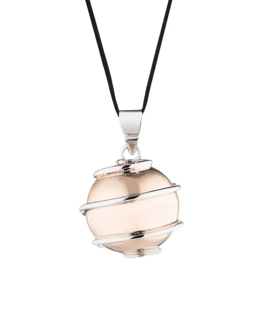 Cache Cœur Bolas De Grossesse | Bolas De Grossesse-Bola de grossesse Twist Rhodium Or Rose