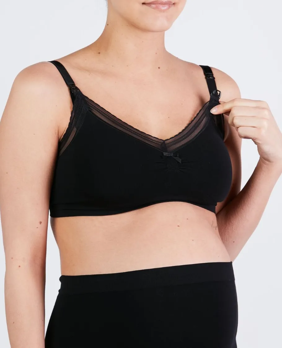 Cache Cœur Soutiens-gorge Sans Armatures | Soutiens-gorge Sans Armatures-Brassière de grossesse et d'allaitement Milk