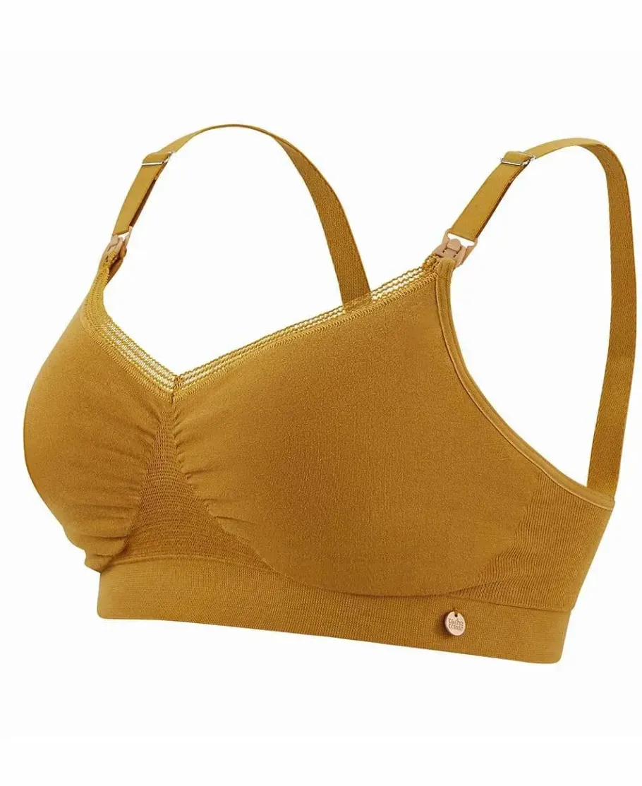 Cache Cœur Soutiens-gorge Sans Armatures | Soutiens-gorge Sans Armatures-Brassière de grossesse et d’allaitement Organic