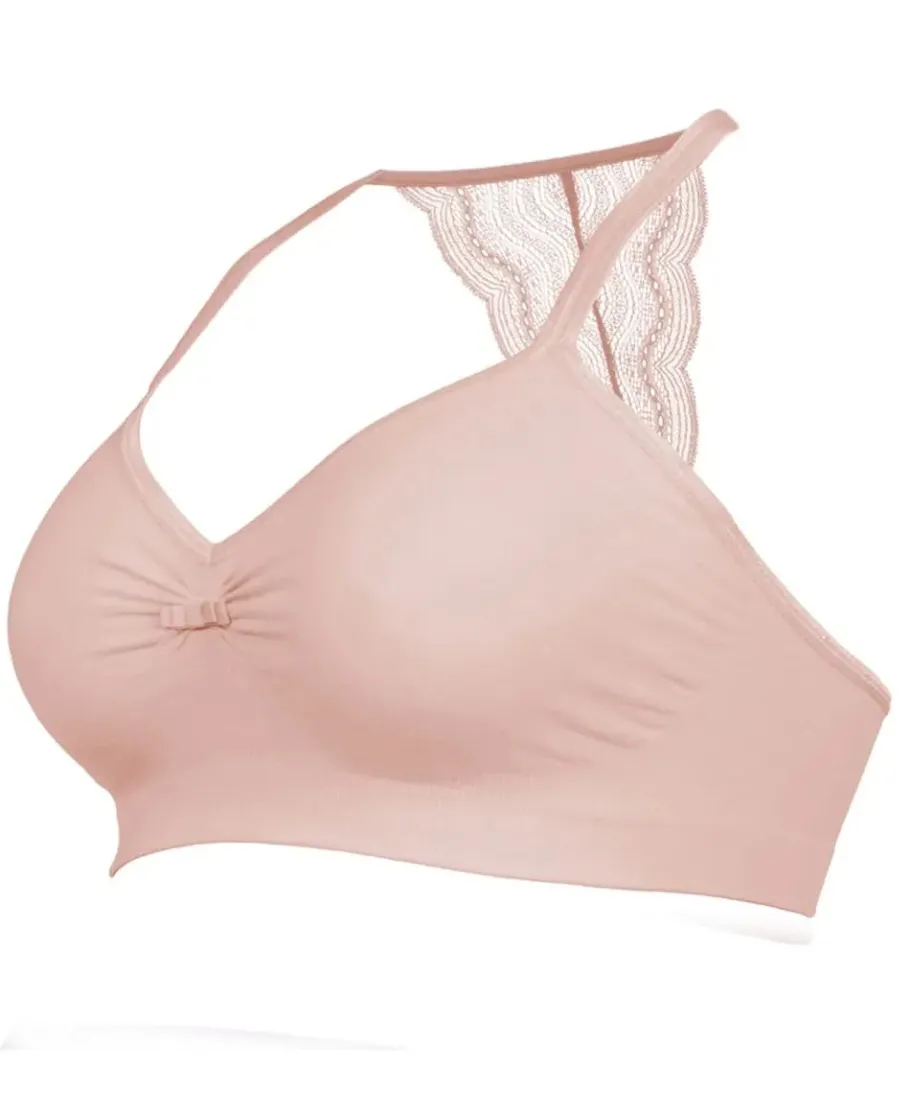 Cache Cœur Soutiens-gorge Sans Armatures | Soutiens-gorge Sans Armatures-Brassière de grossesse et d'allaitement Serenity pétale