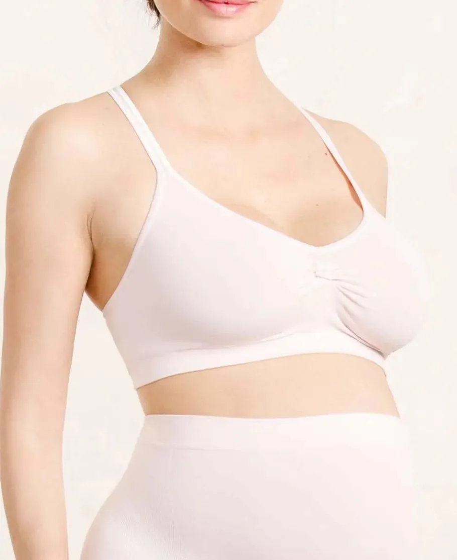Cache Cœur Soutiens-gorge Sans Armatures | Soutiens-gorge Sans Armatures-Brassière de grossesse et d'allaitement Serenity pétale