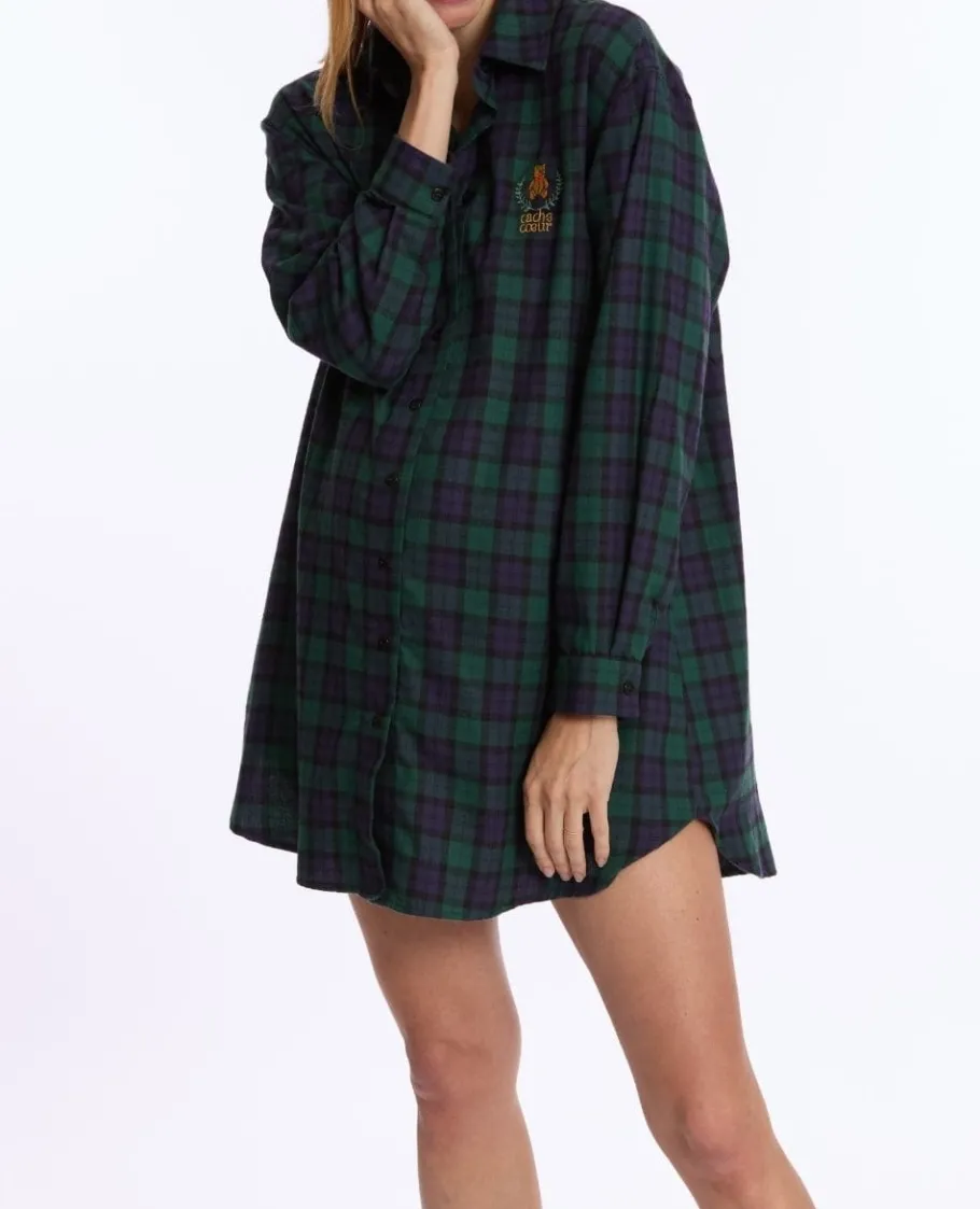 chemise_de_nuit_de_grossesse_et_dallaitement_teddy_vert_2.webp Cache Cœur Homewear | Nuisettes Grossesse-Chemise de nuit de grossesse et d’allaitement Teddy vert