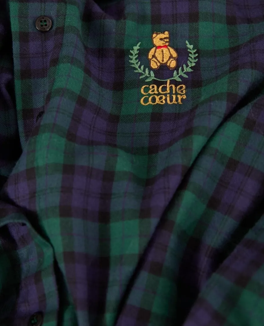 chemise_de_nuit_de_grossesse_et_dallaitement_teddy_vert_6.webp Cache Cœur Homewear | Nuisettes Grossesse-Chemise de nuit de grossesse et d’allaitement Teddy vert