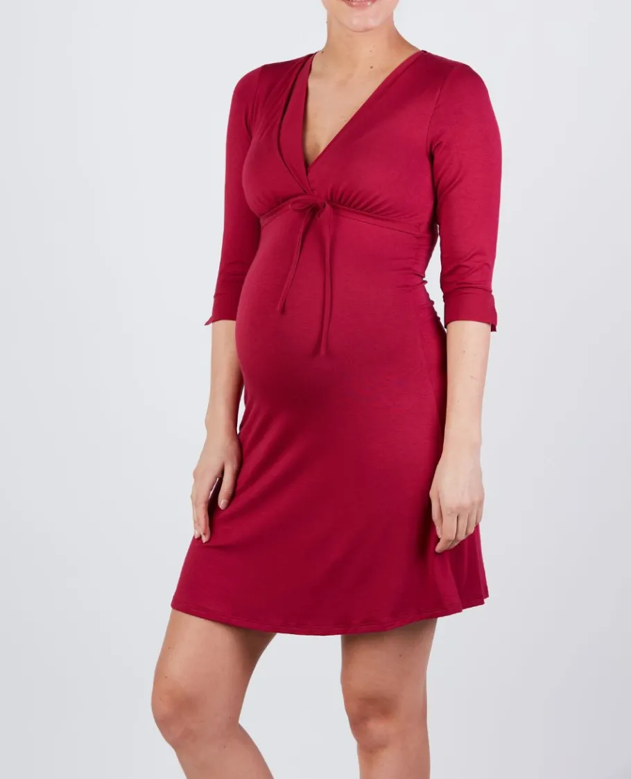 Cache Cœur Homewear | Nuisettes Grossesse-Chemise de nuit de maternité et d'allaitement Milk