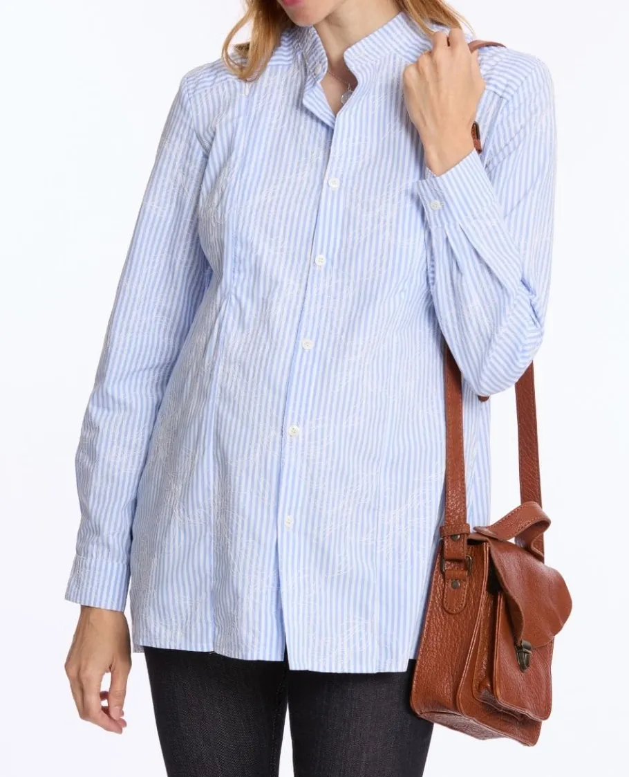 Cache Cœur Chemises Et Tops D'allaitement | Hauts-Chemise liquette de grossesse et d’allaitement Camille