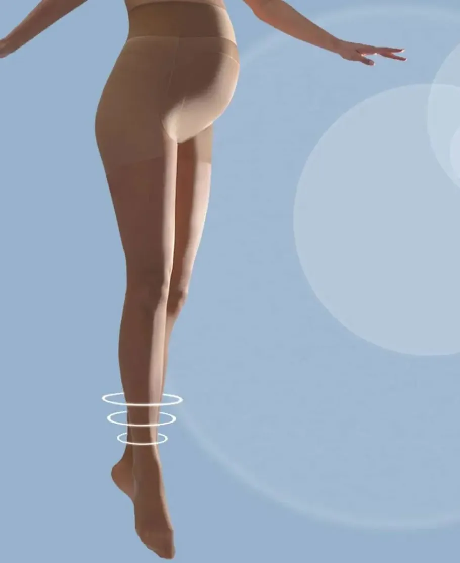 Cache Cœur Collants Et Leggings De Grossesse-Collant de grossesse fin Activ'light