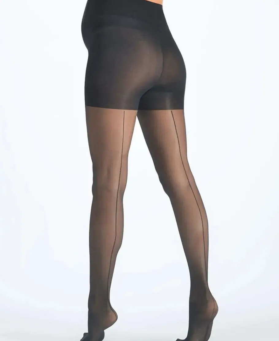 Cache Cœur Collants Et Leggings De Grossesse-Collant de grossesse fin Couture