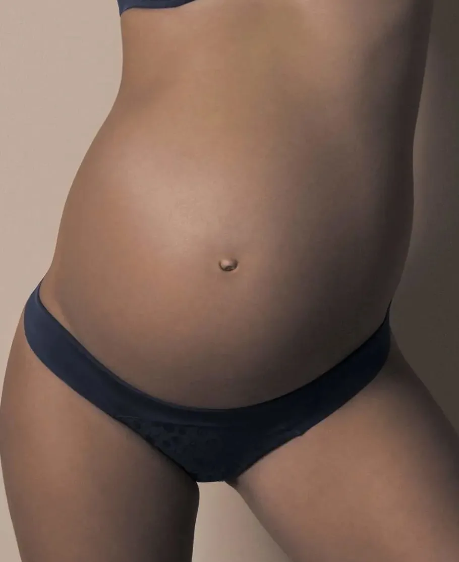 Cache Cœur Culottes De Grossesse | Culottes Et Shortys-Culotte de grossesse Gloss Ardoise