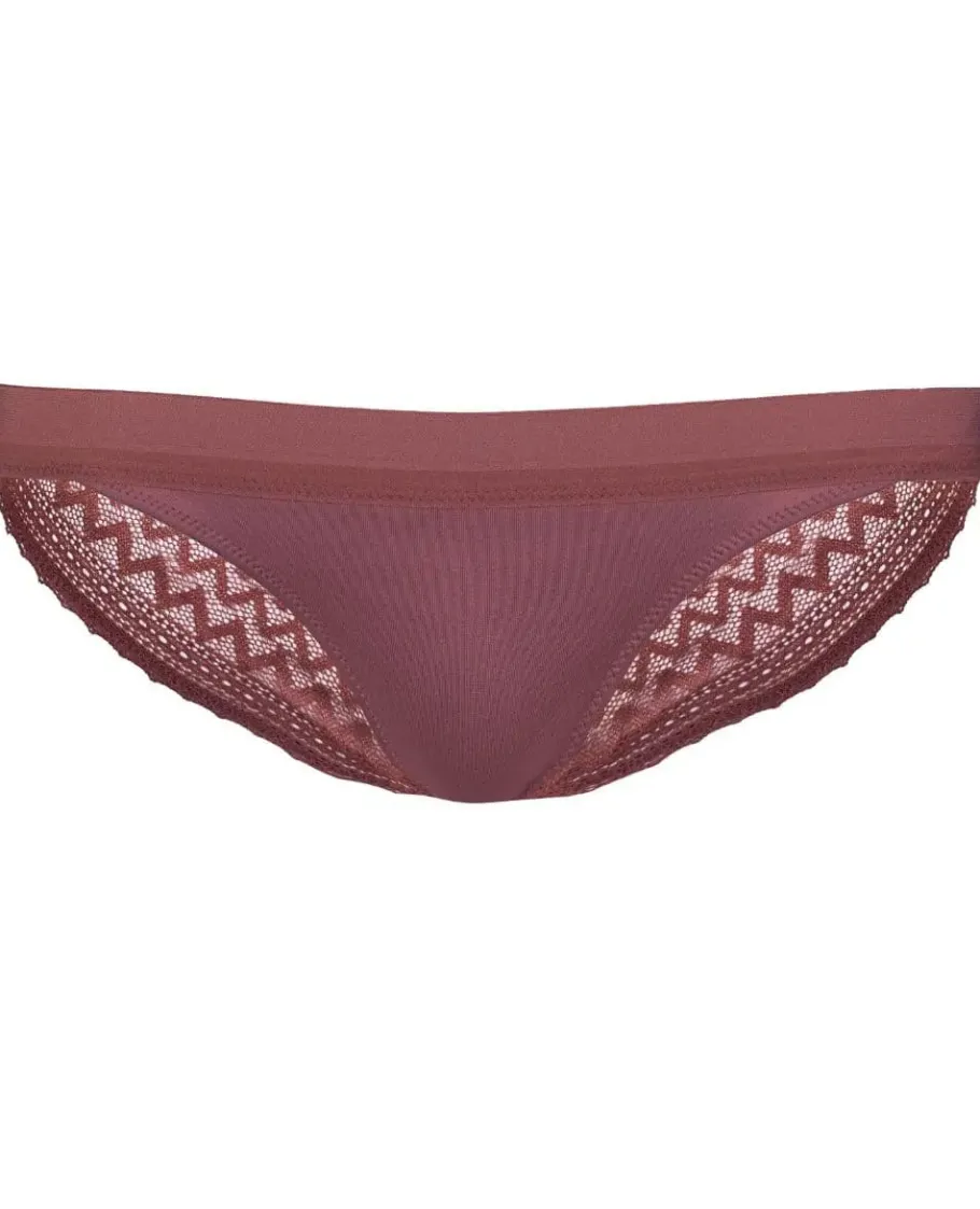Cache Cœur Culottes De Grossesse | Culottes Et Shortys-Culotte de grossesse Serena Prune