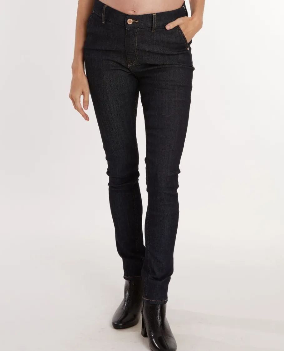 Cache Cœur Pantalons, Jupes & Shorts | Jeans-Jean de grossesse et post-partum slim Sharon brut
