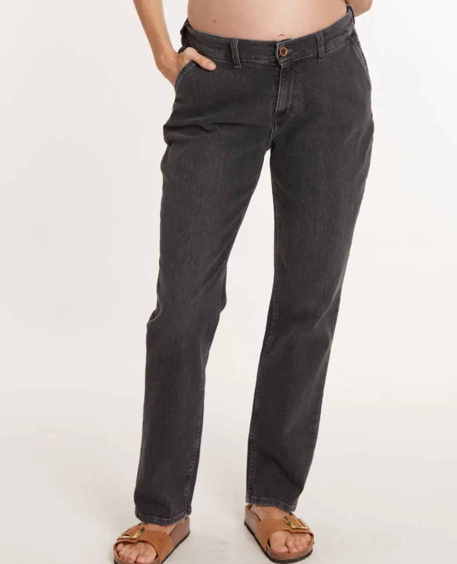Cache Cœur Pantalons, Jupes & Shorts | Jeans-Jean de grossesse mom fit Carrie gris used