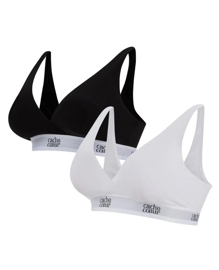 Cache Cœur Bundles / Pack / Lots | Bundles / Pack / Lots-Lot de 2 brassières de grossesse et d'allaitement Life