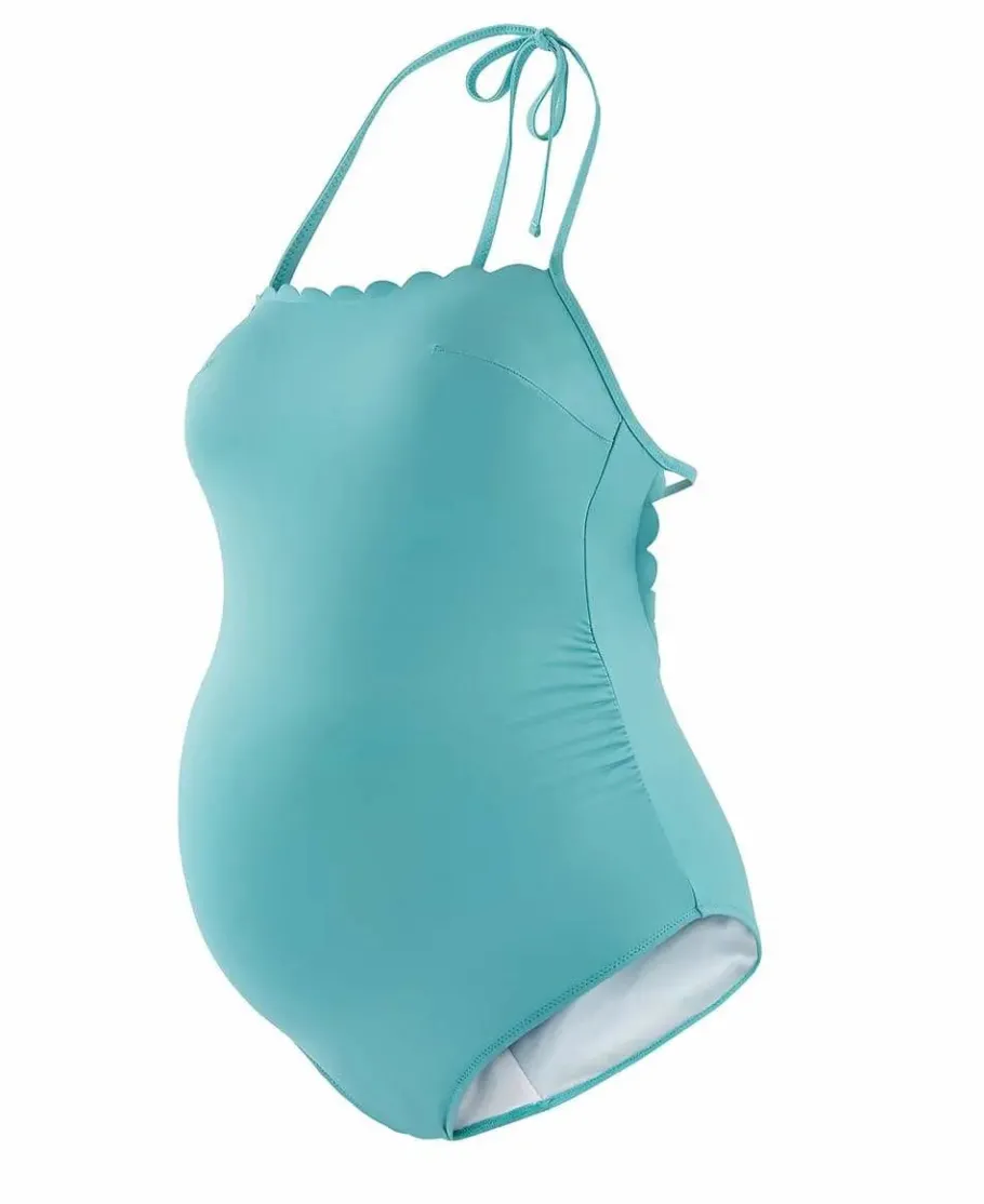 Cache Cœur Maillots De Bain De Grossesse | Maillots De Bain Allaitement-Maillot de bain de grossesse Kyoto lagon