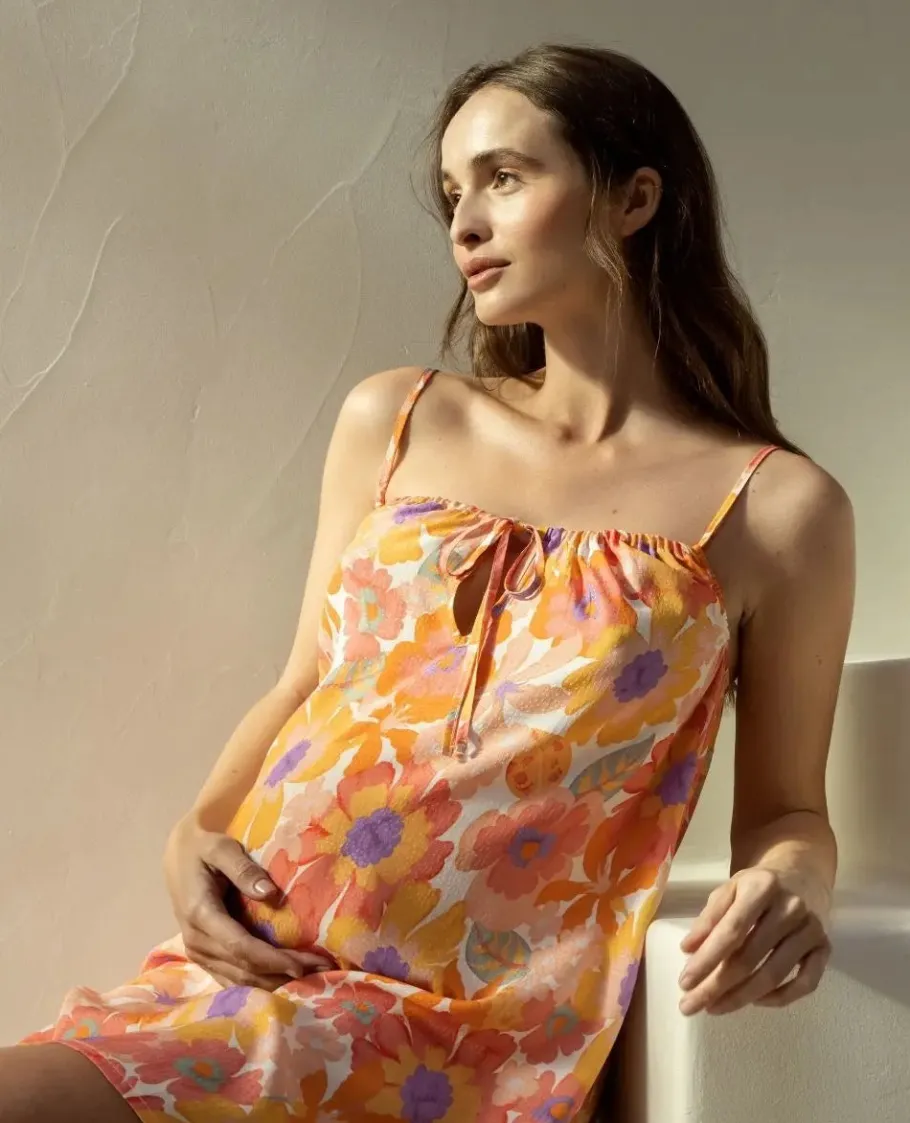 Cache Cœur Homewear | Nuisettes Grossesse-Nuisette de grossesse et d’allaitement Barbara