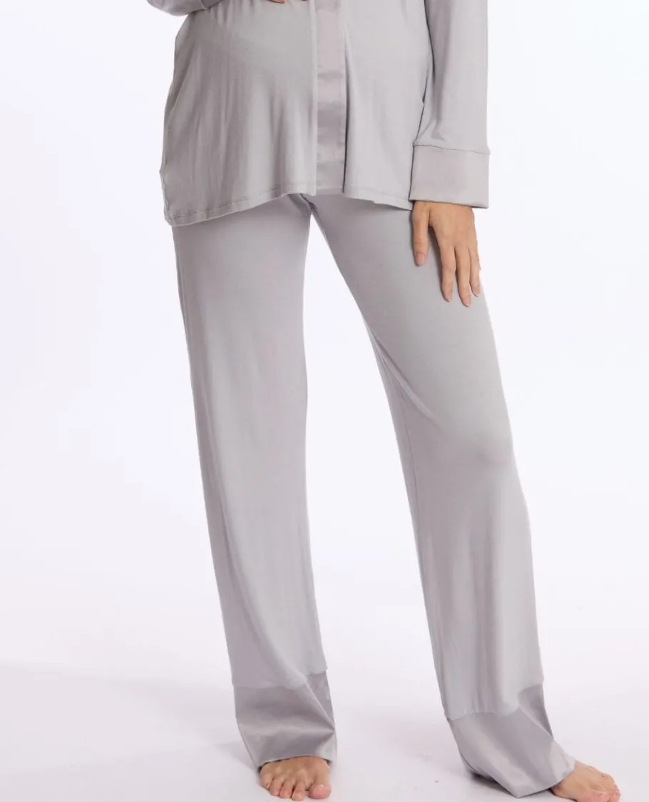 Cache Cœur Homewear | Pyjamas Grossesse-Pantalon de maternité Satine
