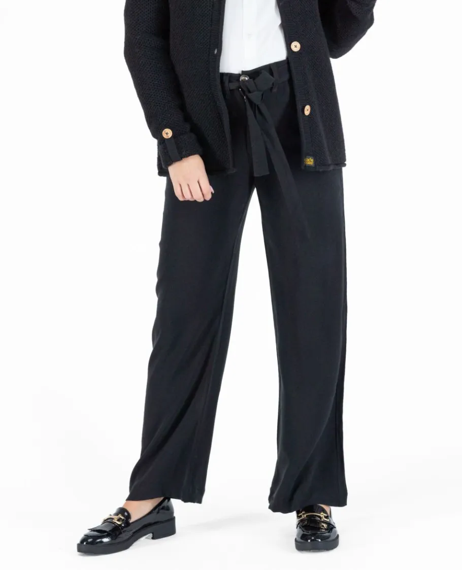 Cache Cœur Pantalons, Jupes & Shorts | Jeans-Pantalon large de grossesse Betty noir