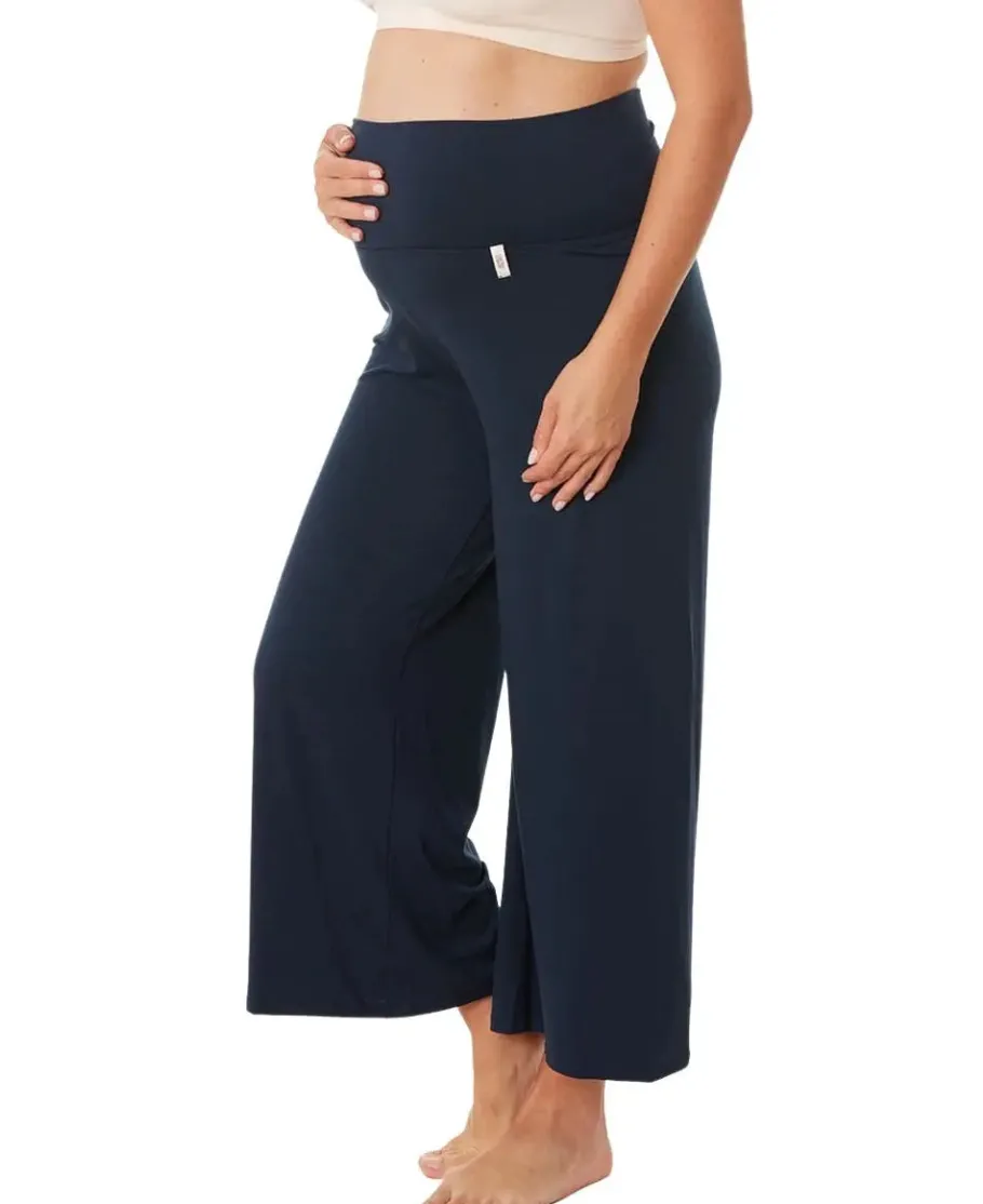 Cache Cœur Pyjamas Grossesse | Pyjamas & Homewear-Pantalon 7/8ème de grossesse Origin indigo