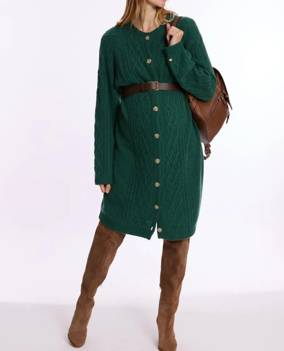 Cache Cœur Pulls D'allaitement | Robes-Robe de maternité Tara
