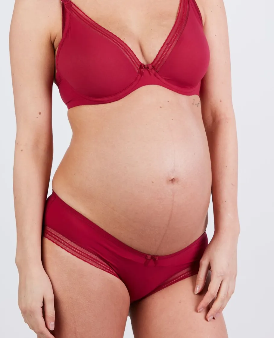 Cache Cœur Culottes De Grossesse | Culottes Et Shortys-Shorty de grossesse Milk