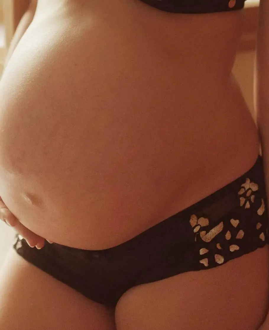 Cache Cœur Culottes De Grossesse | Culottes Et Shortys-Shorty de grossesse taille basse Cléo