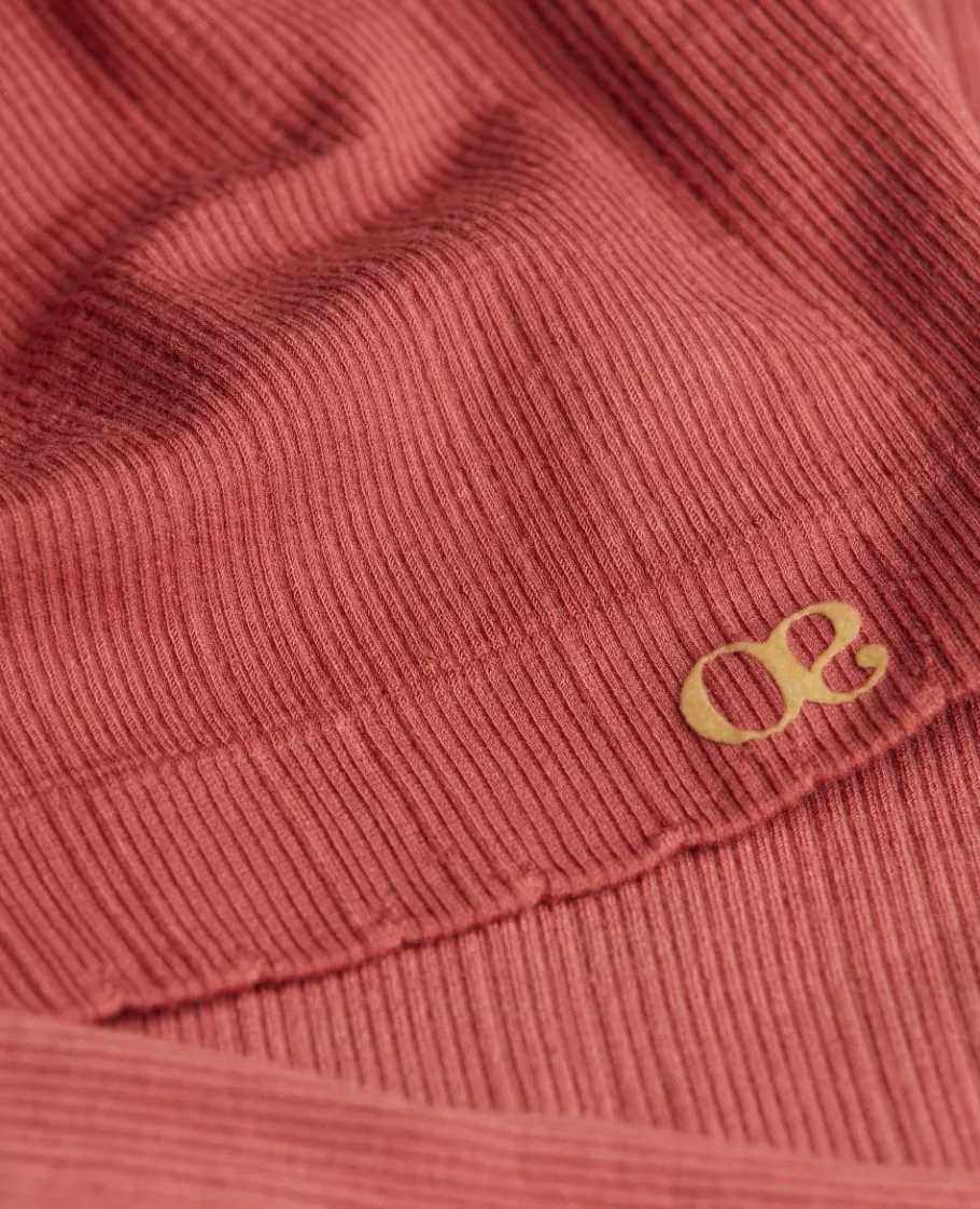 Cache Cœur Culottes De Grossesse | Culottes Et Shortys-Slip taille basse de maternité Zoé terracotta
