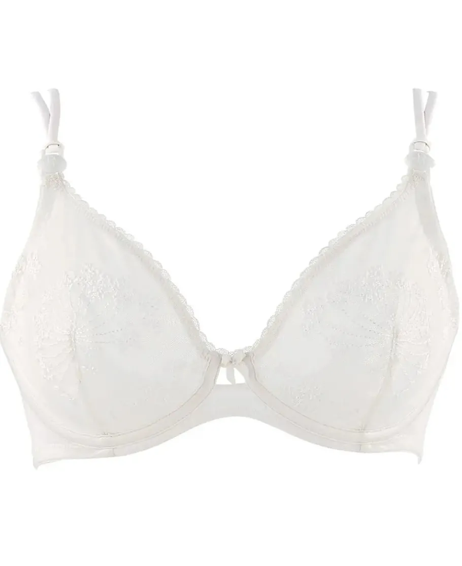 Cache Cœur Soutiens-gorge Avec Armatures | Soutiens-gorge Avec Armature-Soutien gorge classique LOUISE grossesse et allaitement ivoire