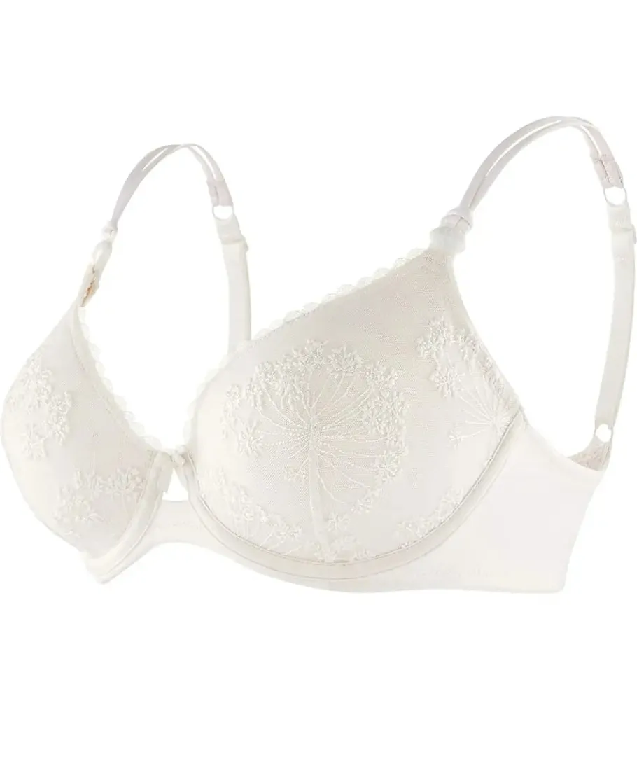 Cache Cœur Soutiens-gorge Avec Armatures | Soutiens-gorge Avec Armature-Soutien gorge push-up LOUISE grossesse et allaitement ivoire