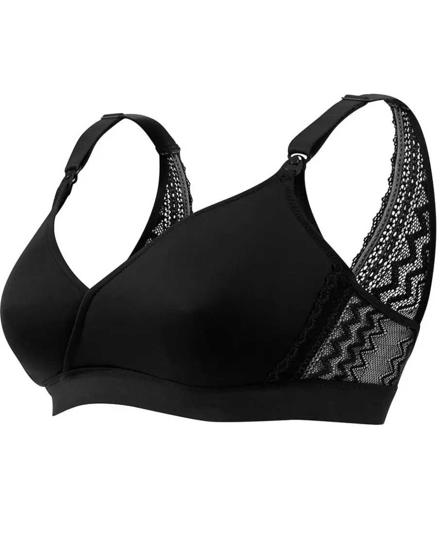 Cache Cœur Soutiens-gorge Sans Armatures | Soutiens-gorge Sans Armatures-Soutien-gorge de grossesse et d'allaitement Serena
