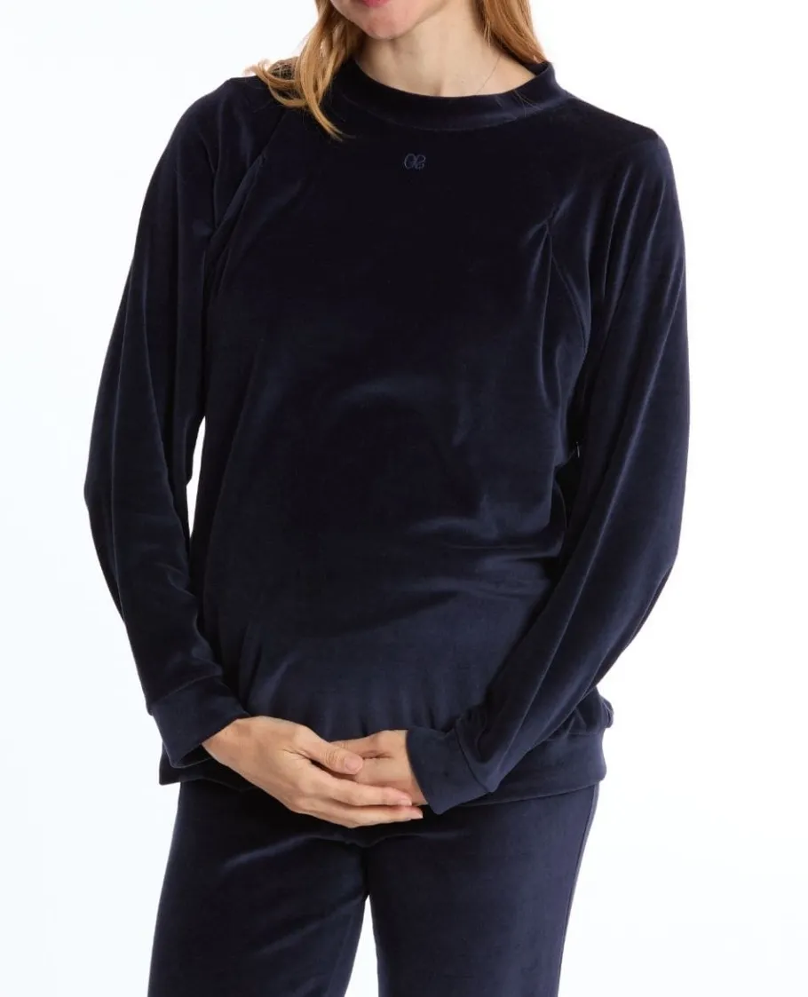 Cache Cœur Homewear | Pulls D'allaitement-Sweat de grossesse et d’allaitement Enzo