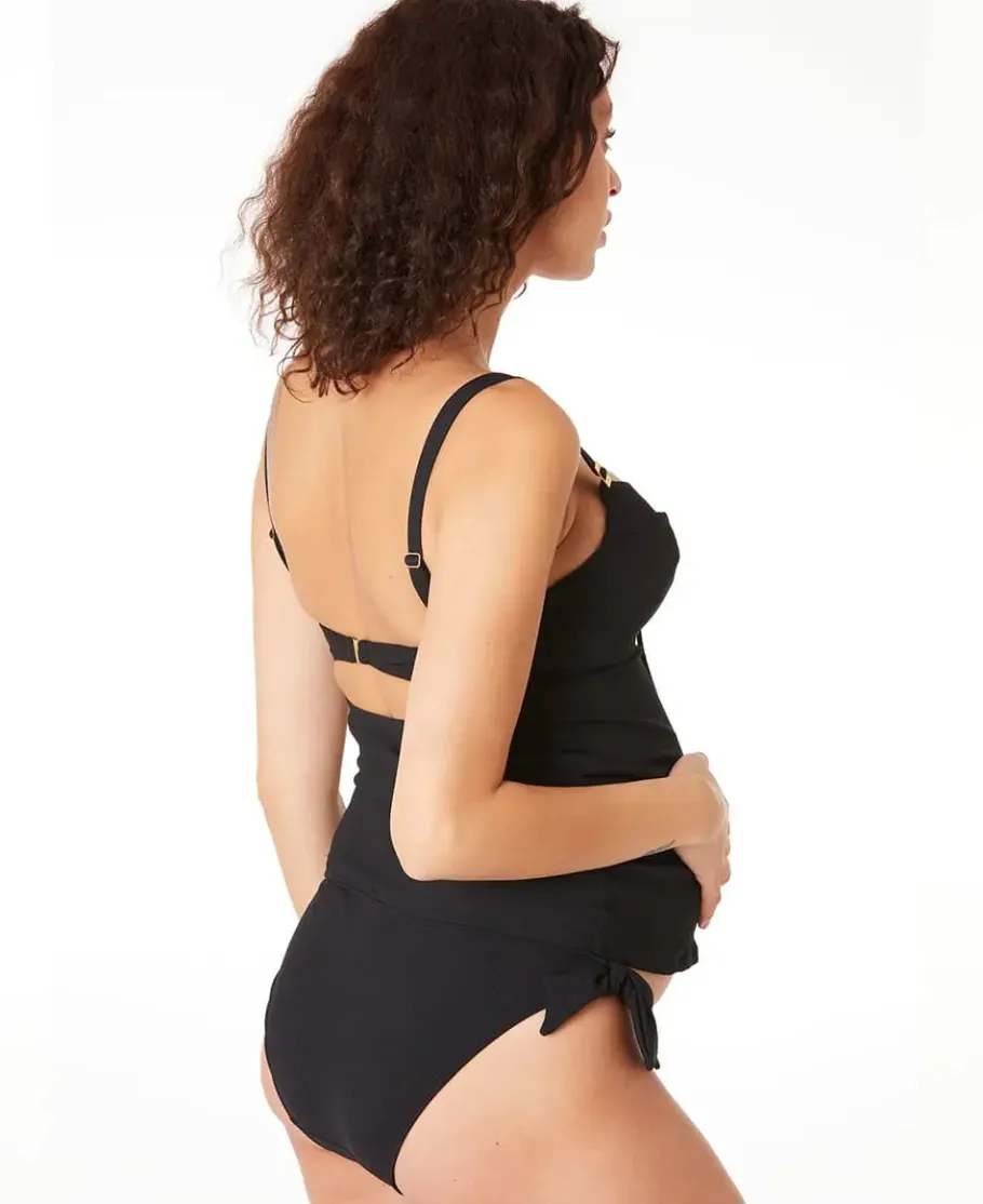 Cache Cœur Maillots De Bain De Grossesse | Maillots De Bain Allaitement-Tankini de grossesse avec armatures Porto Vecchio