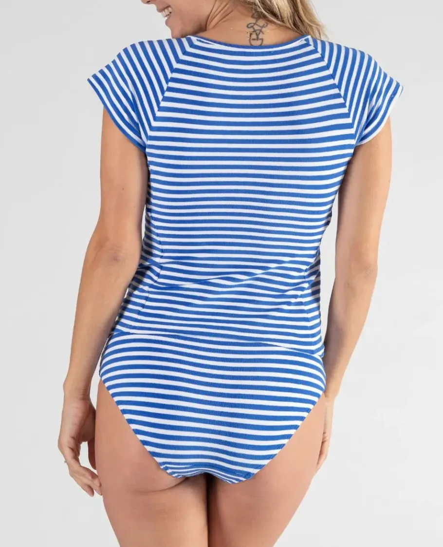 Cache Cœur Maillots De Bain De Grossesse | Maillots De Bain Allaitement-Tankini de maternité Belle Ile multicolor