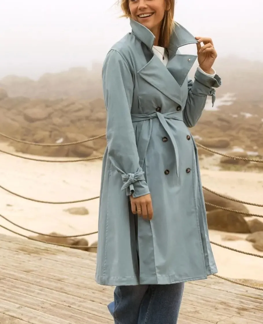 Cache Cœur Vestes & Manteaux-Trench déperlant de grossesse Megan