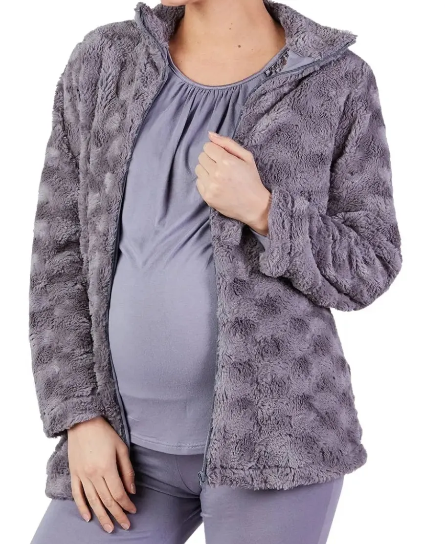 Cache Cœur Vestes D'intérieur | Pyjamas & Homewear-Veste d'intérieur Sofia Brume